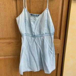 American Eagle Denim Stretchy Dress